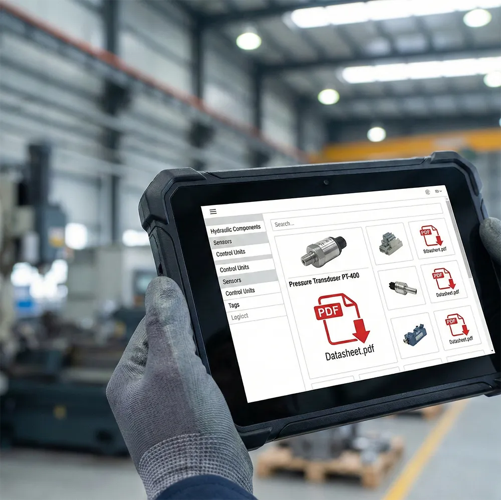 Webdesign für Industrieunternehmen & Mittelstand - Digitaler Produktkatalog & Download-Center