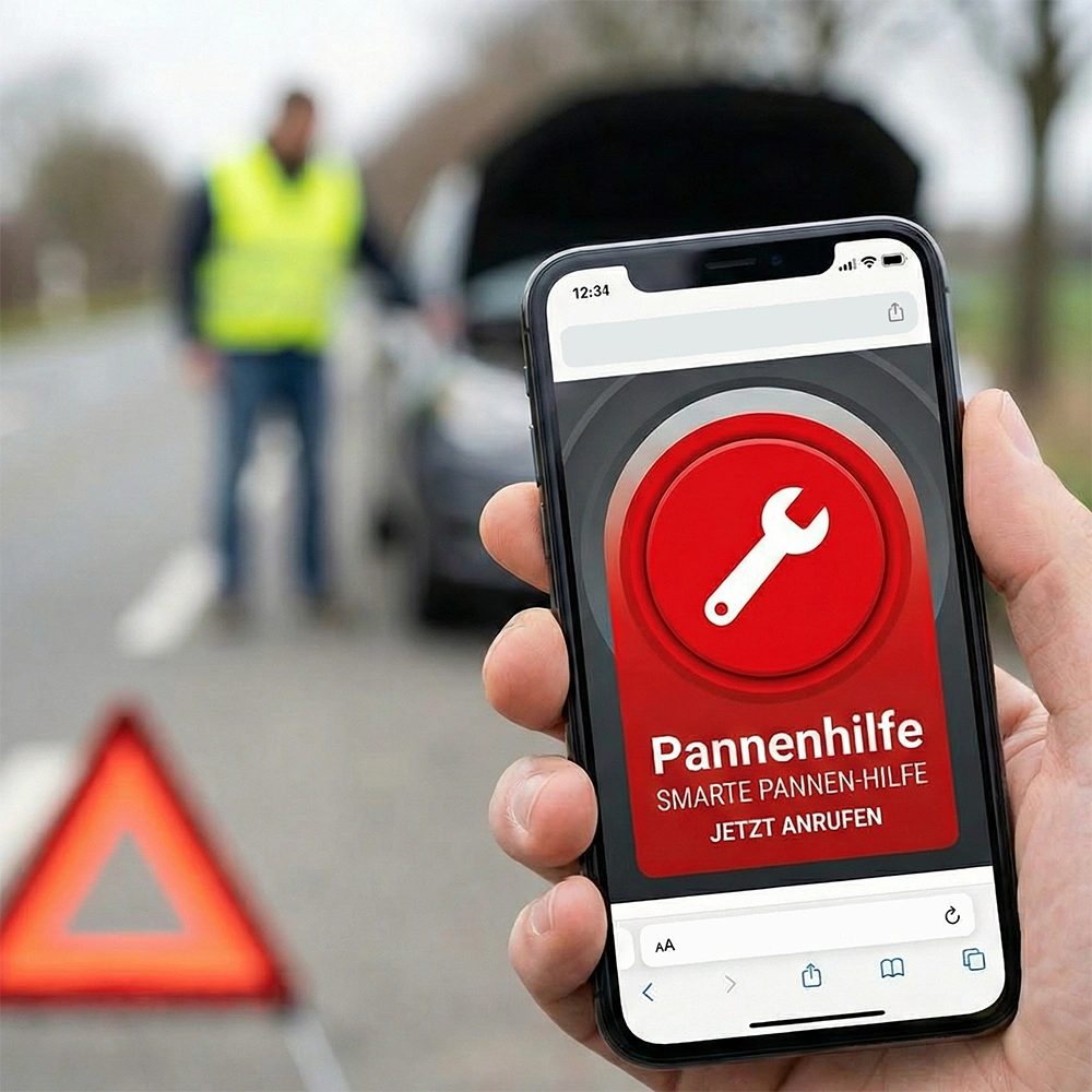 Bild für: Website für Kfz-Betriebe & Autohandel - Pannenhilfe