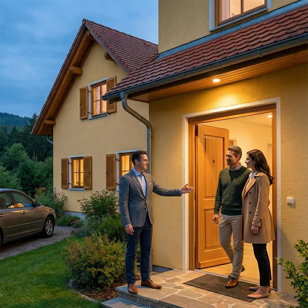 Website für Makler & Immobilienbüro - Hero Sektion