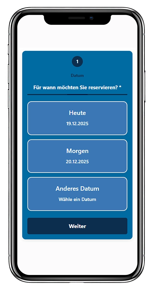Tischreservierungen-Wordpress-Plugin-Mobile-Ansicht-Frontend